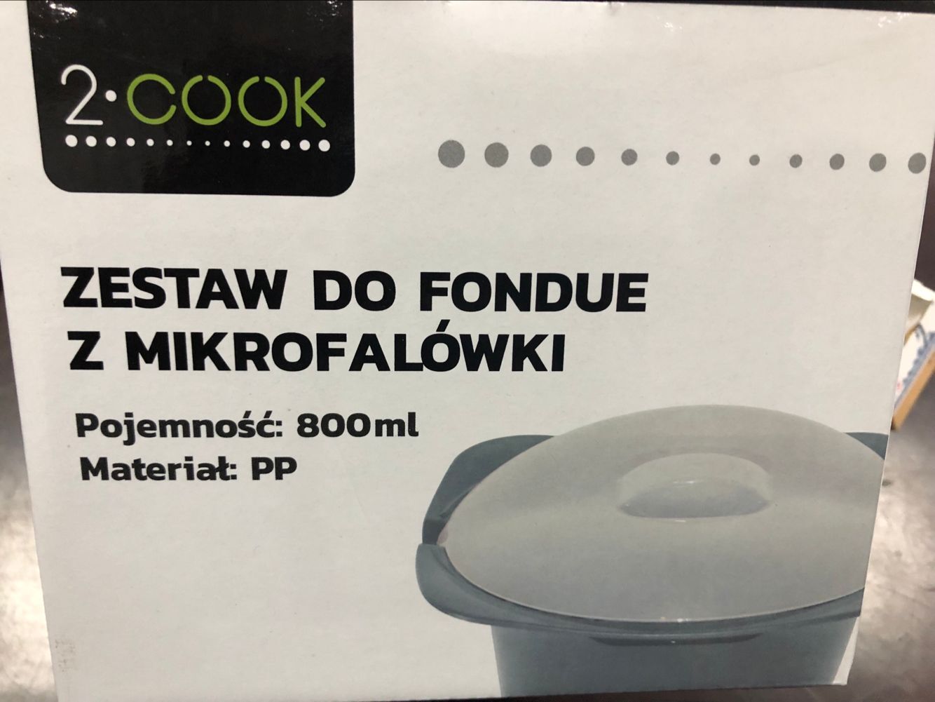 800ml Cook Container