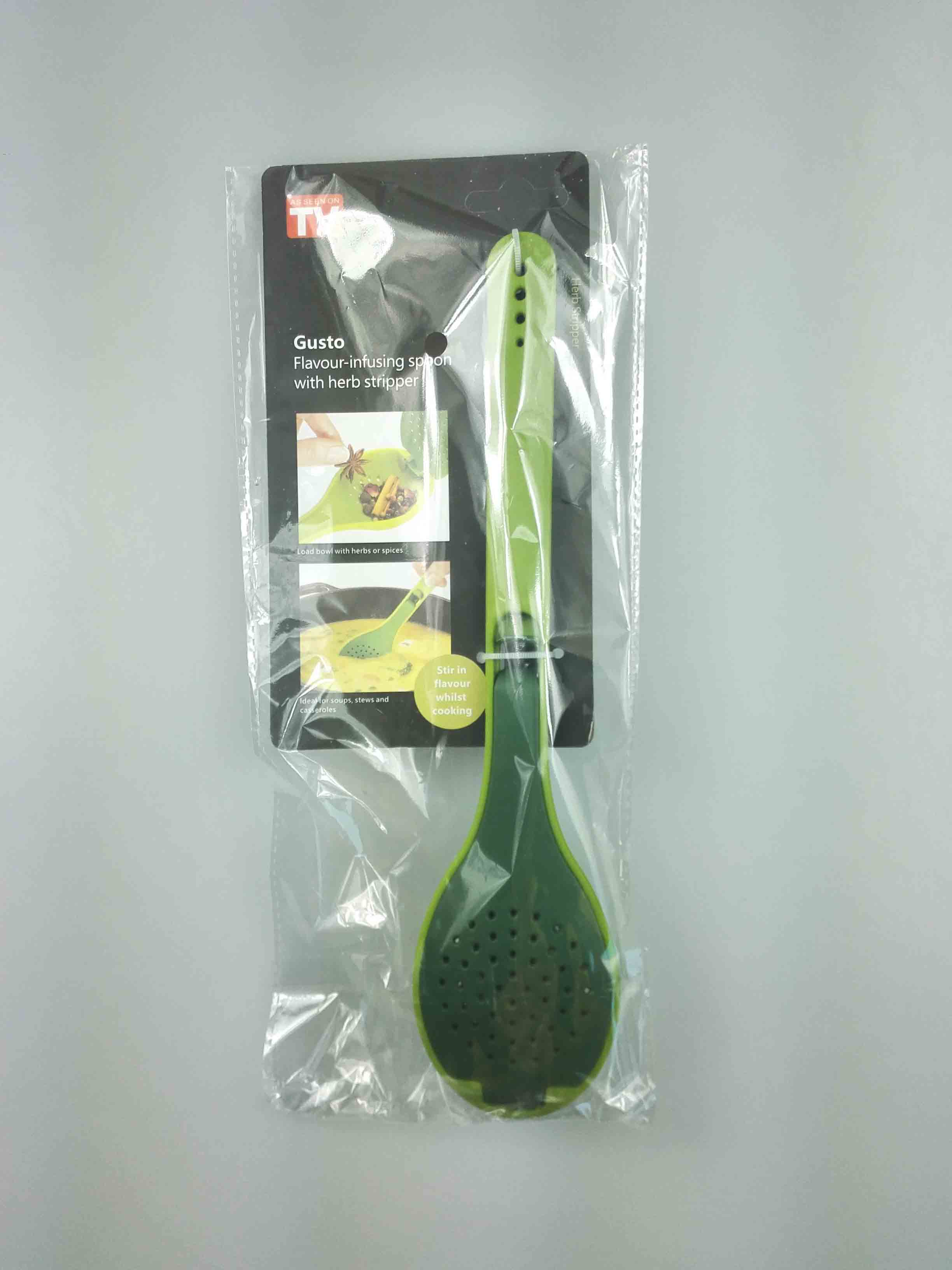 Flavour-infusing Spoon With Herb Stripper-ZM-KW2278
